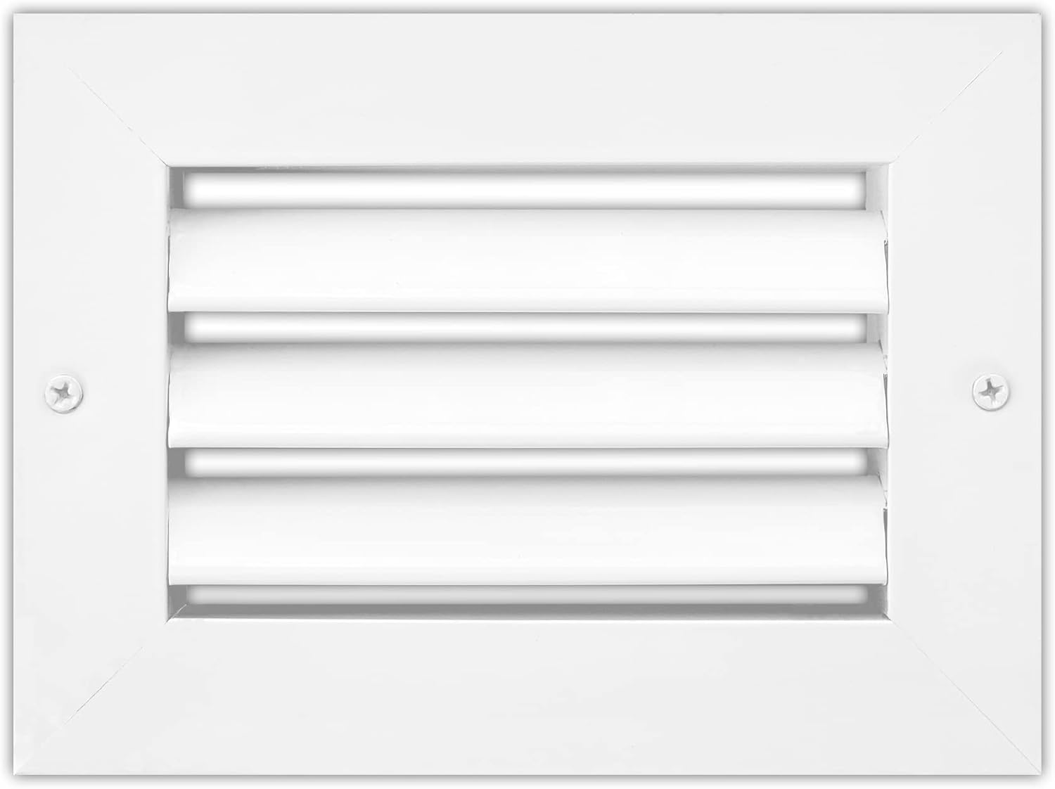 Registers, Grilles & Vents - Air 360 Vent Cover Return Air Grille – 6 x 4 Inch Transfer Grille AC Vent Cover – Durable Rustproof Aluminum Design – Optimal Air Flow – Low Noise Wall Vent for Residential, Industrial Use