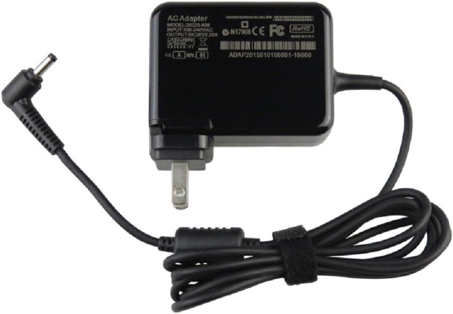 SINBEKA Laptop Ac Charger Adapter 45W 20V 2.25A Compatible with Lenovo Ideapad 100S-14IBY PA-1450-55LU PA-1450-55LK ADL45WCC 100S-14IBR 110-15ACL 110-15IBR 110-15ISK Notebook Power Suppy