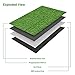 LITA Artificial Grass, Reusable Dog Grass Mat, Potty Training Rug and Replacement Artificial Grass Turf, Fake Grass for Small Dogs Indoor Outdoor, Easy to Clean with Drainage Holes 28 in x 40 in