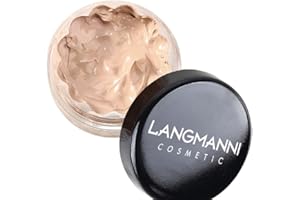 GENERIC Langmanni 12 Color Concealer Foundation Make-up Waterproof Long Lasting Moisturizing Brightening Repairing Makeup Base (04Buff Beige, Langmanni 12 Color Concealer)