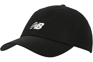 New Balance Adult Unisex 6 Panel Lightweight Adustable Performance Workout Gym Running Hat