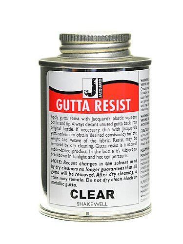 Jacquard silk colors gutta resist gutta resist 4 oz.