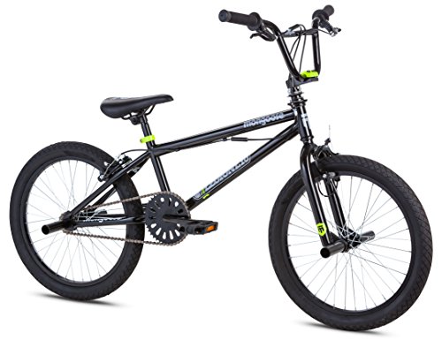 UPC 038675185807, Mongoose Boy&#39;s Legion L10 20&quot; Bicycle, Black Chrome, One Size