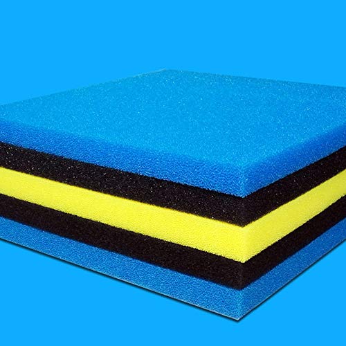 Lovelystar Biochemical Filter Sponge Pad, Universal Aquarium Filter Biochemical Cotton Fish Tank Filter Sponges for Fish Tank Aquatic Pets Supplies