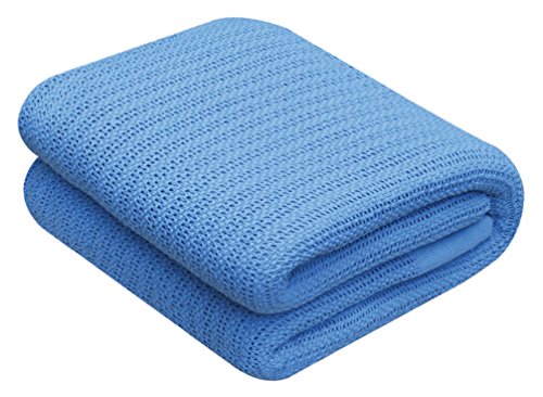 blue cellular blanket