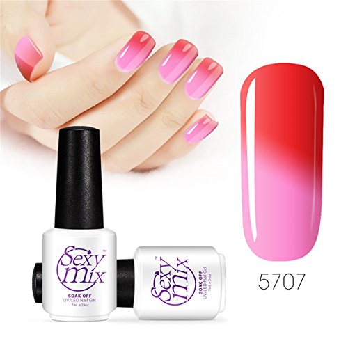Sexy Mix Soak Off UV LED Nail Gel Polish Color Changing Gel Polish DIY Varnish Nails Art 5707 Sexy Mix Soak Off UV LED Nail Gel Polish Color Changing Gel Polish DIY Varnish Nails Art 5707