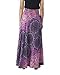Lannaclothesdesign Women's Long Maxi Skirt Bohemian Gypsy Hippie Style Clothing