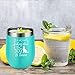 Dog Mom Gifts for Women - Dog Lover Gifts - It's Not Drinking Alone if the Dog is Home - Funny Birthday, Christmas Home Themed Wine Gifts for Dog Lovers, Dog Owner, Dog Fur Mama - Coolife Wine Tumbler