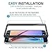 [3 Pack] L K Screen Protector for Samsung Galaxy S6, [Frame-Installation] Tempered-Glass 9H Hardness, Lifetime Replacement Warranty