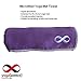 Hot Yoga Mat Towel and Hand Towel Set of 2-100% Microfiber, Non Slip, Super Absorbent, Ideal as Bikram, Ashtanga