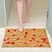 Hankey C01 Luxury Roll-Up Bamboo Bath Shower Spa Sauna Mat (27.6 x 19.7 x 0.2 inches) Large