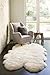 Overland 4-Pelt Australian Sheepskin Rug, IVORY, Size 1 SIZE