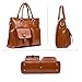 BOSTANTEN Leather Briefcase Laptop Business Vintage Slim Messenger Bags for Men & Women Brown