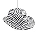 1 X Houndstooth Fabric Hat Ornament -Christmas Holiday Ornament Gift