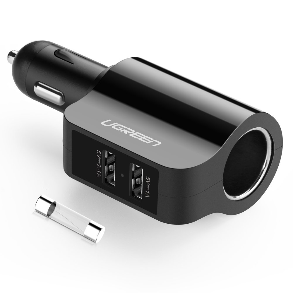 Top 10 Best Auto Car Cigarette Lighter Multi Splitter Chargers Reviews