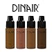 Mini Trial Size Bottles Airbrush Makeup Foundation | 4pc DARK Shades Mini Trial Size Set | Colair Radiance: Satin | Size 3ml / 0.1 oz by Dinair