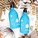 L LUSETA Coconut Milk Shampoo & Conditioner, Nourishing & Moisturizing Hair, Sulfate & Paraben Free, Keratin & Color Safe, 16.9oz Each
