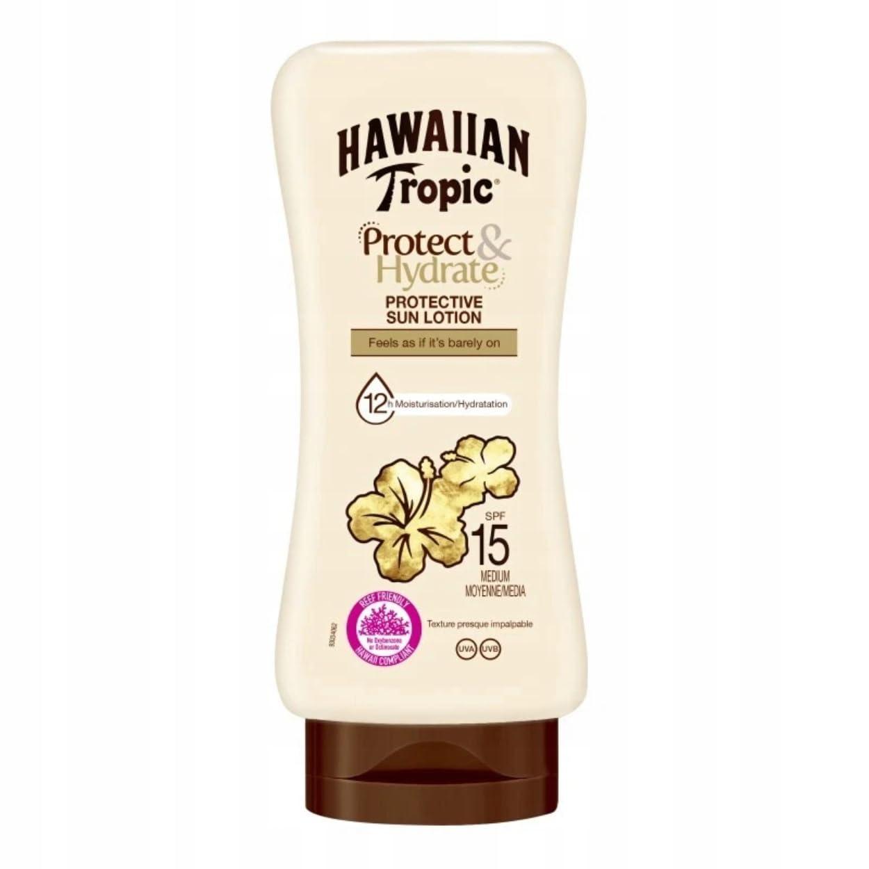 Hawaiian Tropic Protect & Hydrate Protective Sun Lotion SPF15 180ml