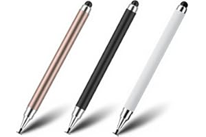 2-in-1 Stylus Pen for Touch Screen, 3 Pack Universal Stylus Pen for iPad,Compatible with Apple, iPhone, iPad, Android, Micros