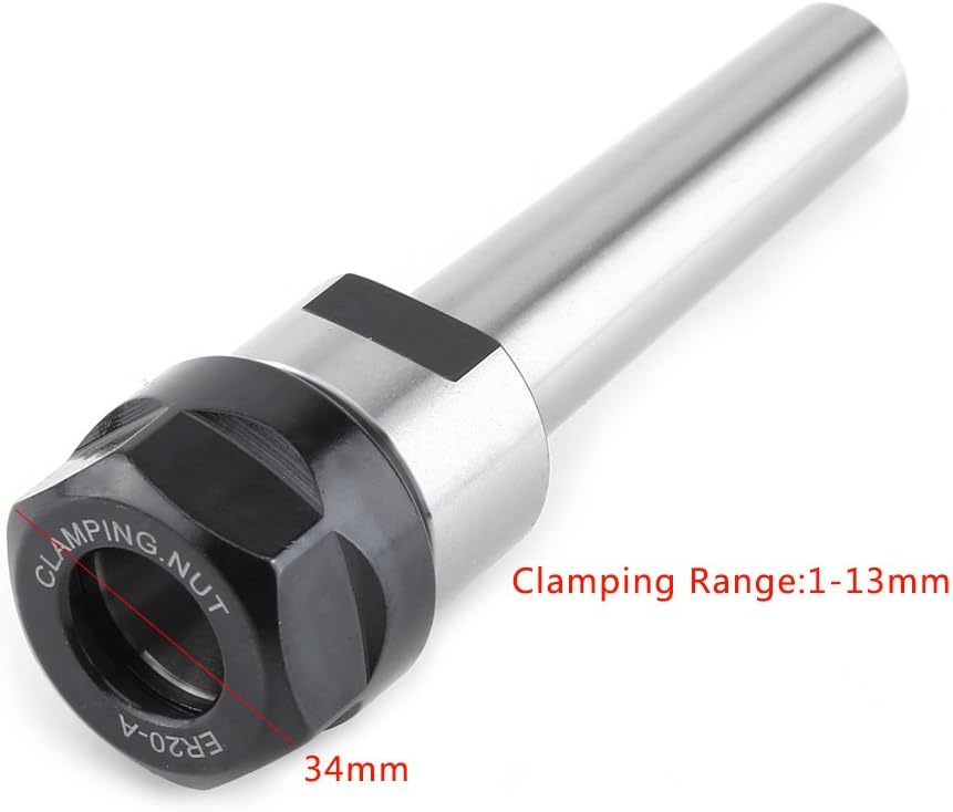 MT2 ER20 M10 Taper Collet Chuck Holder Face Arbor Adapter CNC Milling Tools - Image 3