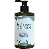 CinnaFarm Shampoo, from Cinnamon leaves extraction, Hydrating and soothing, no artificial fragrance, fulfates and silicones free, natural ingredients, color safe
