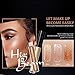 Smoky Eyeshadow Doinshop 5 Pcs Makeup Naked Silky Highlight Silkworm Bright Liquid Concealer