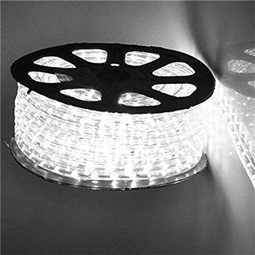 image for PYSICAL® 110V 2-Wire Waterproof LED Rope Light Kit for Background Lig