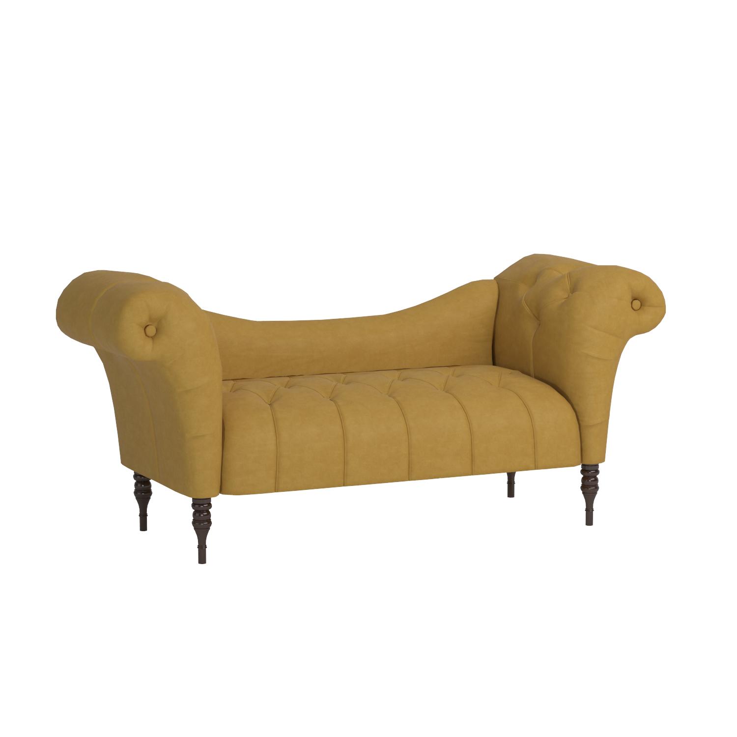 +114 Skyline Furniture Tufted Chaise Lounge | Home Decor