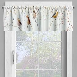 Ambesonne Birds and Nature Window Valance Pack of