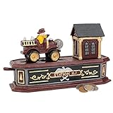 Design Toscano Fire Engine Station Number One Collectors Mechanical Coin Bank