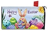 Happy Easter Bunny Magnetic Mailbox Cover Holiday Briarwood Lane Standard