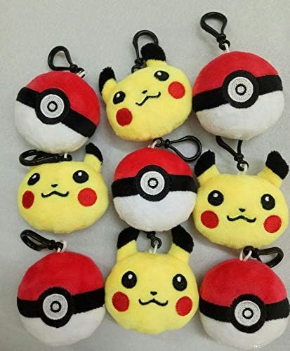24 Plush Backpack Clips/Hangers - Great Party Favors