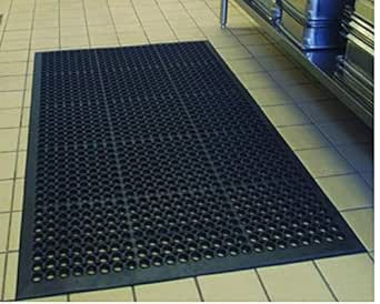 Wegi King tapete de goma antideslizante para piso de cocina