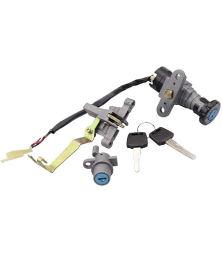 Amazon.com: Bubbacare Ignition Lock Cylinder Kit Gy6 50cc 139qmb