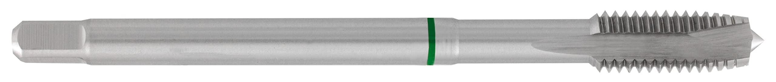 Ruko HSSE-Co 5 Machine Tap, Ground, UNC, DIN 2183, Bright Finish, 5/8 inches Nominal Thread Size, 110.0 mm Length, Type B, R265058UNC