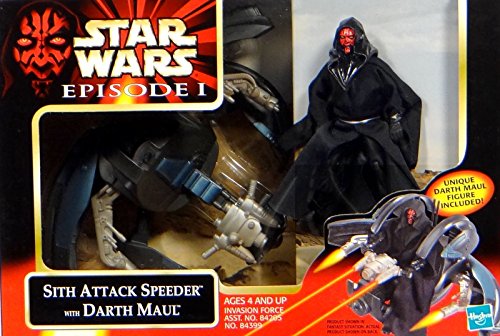 Star Wars Episode I Sith Attack Speeder with Darth Maul