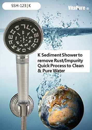 VitaPure Sediment Filtering Shower SSH-123CR