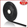 High Density Foam Tape, Seal Strip Self Adhesive Weather Stripping for Doors Seal and Window, Insulation Single Sided Foam Strips