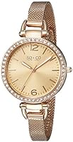 SO & CO New York Women's 5061M.2 SoHo Analog Display Quartz Rose Gold Watch
