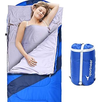 sleeping bag with feet holes
