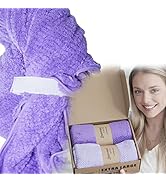 2 Pack Microfiber Hair Towel - Huge 43' X 30