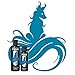 Arctic Fox Bundle with Tint Brush and Bowl, 100% Vegan Semi Permanent Hair Color Dye, 4 Oz or 8 Oz (8oz, Aquamarine)