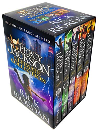 Percy Jackson The Ultimate Collection 5 Books Set Epic Heroes Legendary Adventures by Rick Riordan