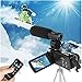 Video Camera Camcorder,ACTITOP 1080P FHD Camcorder 24.0MP 16X Digital Zoom Vlogging Camera for YouTube with Microphone, Remote Controller and 2 Batteries