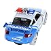 Toysery Police Car Toy with 3D Technology Flashing Lights and Sounds Bump and Go Action Car Toys for Kids Boys and Girls