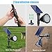 Solar Spot Lights Outdoor, 18 LED Bright Solar Powered Lights Outdoor Waterproof IP65 with 2 Modes Auto On/Off Landspace Flood Light for Flag Pole Palm Tree Sign Statue Garden Yard Patio (2 Pack)