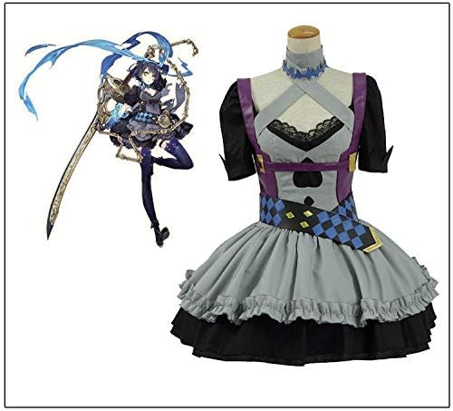 パニエ付き アリス 風 Sinoalice シノアリス コスプレ衣装 ユニフォーム イベント ハロウィン Cosplay 通信販売 男性s クリスマス仮装 学園祭 舞台演出服