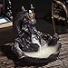 Sea Star Dragon Ceramic Backflow Incense Tower Burner Statue Figurine (1, Dragon)