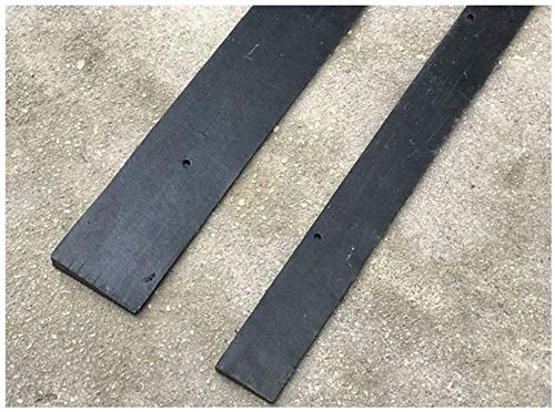 Step Slow Down Ramp Threshold Portable Uphill Ramp, Car Motorcycle Truck Children's Bicycle Wheelchair Baby Carriage Mat, Noise Reduction Pad Kerb Ramps Vehicle Ramp (39.37 x 1.89 x 0.59 Inches, Blac