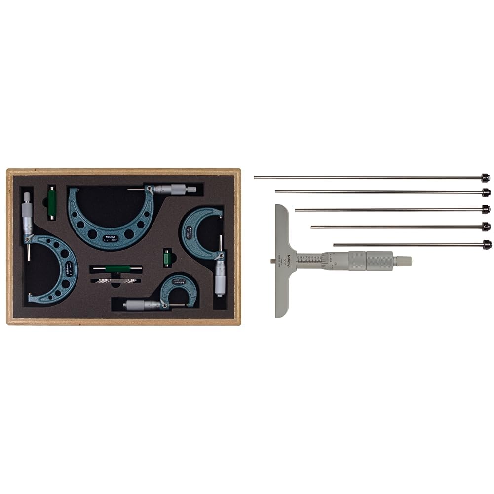 Mitutoyo 103-931 Outside Micrometer Set with
